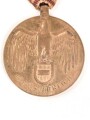 Österreich,  Kriegserinnerungsmedaille 1914-1918, an Dreiecksband