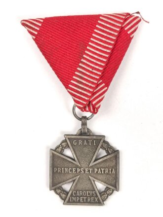 k.u.k. Österreich, Kaiser Karl Truppenkreuz 1916, am Dreiecksband