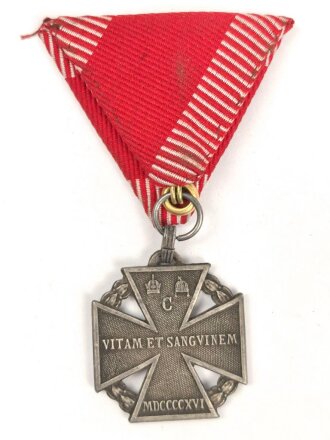 k.u.k. Österreich, Kaiser Karl Truppenkreuz 1916, am Dreiecksband