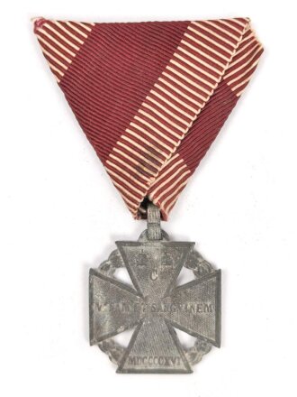 k.u.k. Österreich, Kaiser Karl Truppenkreuz 1916, am Dreiecksband