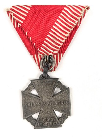 k.u.k. Österreich, Kaiser Karl Truppenkreuz 1916, am Dreiecksband
