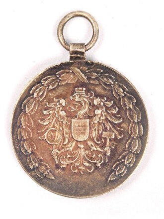 Österreich 1. Republik ( 1919–1934 )  Feuerwehr- und Rettungsmedaille 40 Jahre