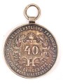 Österreich 1. Republik ( 1919–1934 )  Feuerwehr- und Rettungsmedaille 40 Jahre