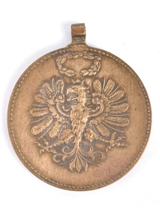 Österreich 1. Republik ( 1919–1934 )  Erinnerungsmedaille für die Landesverteidigung von Tirol 1914-1918