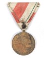 Österreich 1. Republik ( 1919–1934 )  Erinnerungsmedaille für die Landesverteidigung von Tirol 1914-1918, an Dreiecksband