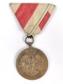 Österreich 1. Republik ( 1919–1934 )  Erinnerungsmedaille für die Landesverteidigung von Tirol 1914-1918, an Dreiecksband