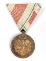 Österreich 1. Republik ( 1919–1934 )  Erinnerungsmedaille für die Landesverteidigung von Tirol 1914-1918, an Dreiecksband