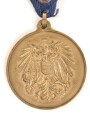 Österreich Bundesheer,  Wehrdienstmedaille in gold, an Dreiecksband