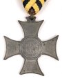 k.u.k. Österreich, Erinnerungskreuz 1912/1913, Kriegsmetall, an Dreiecksband