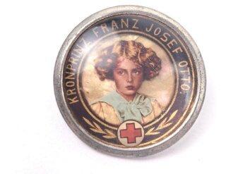 k.u.k. Österreich, patriotisches  Abzeichen " Kronprinz Franz Josef Otto"
