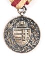 Ungarn, Weltkriegs Erinnerungsmedaille 1914-1918, an Dreiecksband