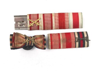 Österreich, zwei  Bandspangen und eine Knopflochspange