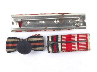 Österreich, zwei  Bandspangen und eine Knopflochspange