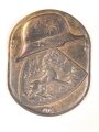 Österreich, Armabzeichen der Steiermärkischen Heimwehren, Blechschild bronziert, 35 x 45mm