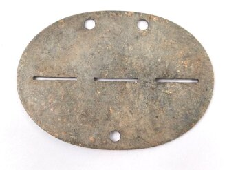 Erkennungsmarke Wehrmacht aus Zink " R. SCH. K. ERSATZ.KP. NR. 1403"