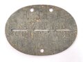 Erkennungsmarke Wehrmacht aus Zink " R. SCH. K. ERSATZ.KP. NR. 1403"