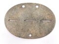 Erkennungsmarke Wehrmacht aus Zink " R. SCH. K. ERSATZ.KP. NR. 1403"