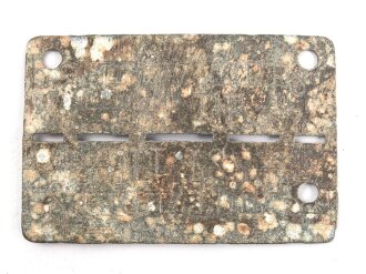 Erkennungsmarke  aus Zink " R.SCHUTZKORPS RST. I.....