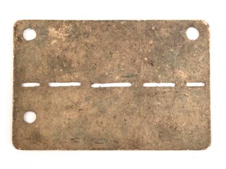 Erkennungsmarke  aus Zink " R.SCHUTZKORPS RST. I.....