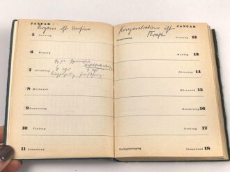 Deutscher Sparkassen - Kalender 1936, 384 Seiten, Maße 10,5 x 15 cm