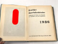 Deutscher Sparkassen - Kalender 1936, 384 Seiten, Maße 10,5 x 15 cm