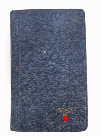 Der Soldatenfreund (Ausgabe C) Taschenkalender für die Luftwaffe 1938, über 300 Seiten, Einband löst sich, Maße 7,5 x 12,5 cm