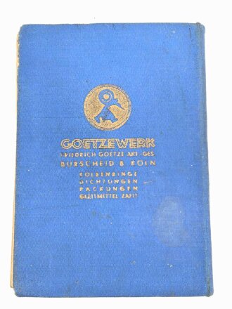 Luftfahrt - Taschenkalender 1942, 186 Seiten, Einband hat sich gelöst, Maße 10 x 14,5 cm