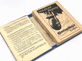 Luftfahrt - Taschenkalender 1942, 186 Seiten, Einband hat sich gelöst, Maße 10 x 14,5 cm