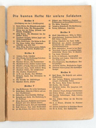 Feldpost "Da lacht der Soldat - Anekdoten und Witz", Einband löst sich, 32 Seiten, A6