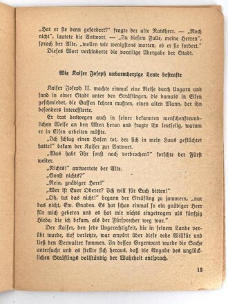 Feldpost "Da lacht der Soldat - Anekdoten und Witz", Einband löst sich, 32 Seiten, A6