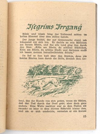 Feldpostreihe des Gaues Südhannover - Braunschweig Folge 1, 46 Seiten, auf der letzten Seite etwas herausgeschnitten, A6