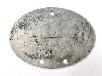 Erkennungsmarke aus Aluminium " 1 Schtz. Ers. Komp....