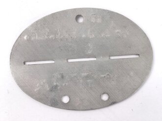 Erkennungsmarke aus Aluminium " 4. / Pz....