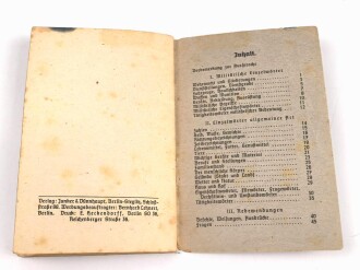 Wehrmacht - Sprachführer "Deutsch-Englisch"46 Seiten, A6