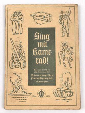"Sing mit Kamerad!" 68 Seiten, A6