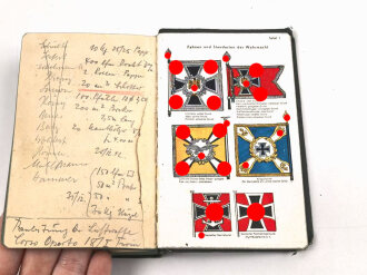 Der Soldatenfreund (Ausgabe A : Heer) Taschenjahrbuch für die Wehrmacht mit Kalender 1942, über 300 Seiten, Einband löst sich, Maße 7,5 x 12,5 cm