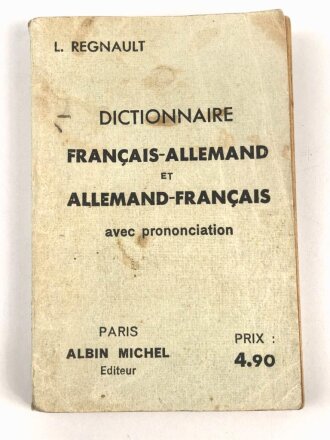 Französischer Sprachführer Französisch - Deutsch / Deutsch - Französisch, 120 Seiten, Maße 7,5 x 11,5 cm