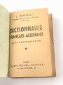Französischer Sprachführer Französisch - Deutsch / Deutsch - Französisch, 120 Seiten, Maße 7,5 x 11,5 cm