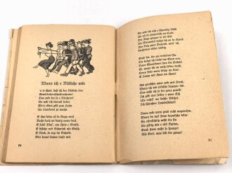 Feldpost Ausgabe "Mei Herzerweiterung"1944, 77 Seiten, Maße 12x17 cm