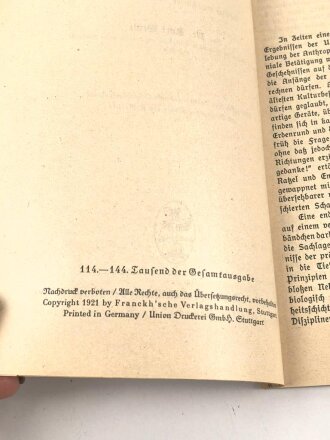 "Die Kultur der Kulturlosen", Feldpost Ausgabe, 94 Seiten, A5