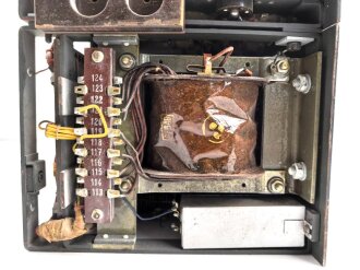 Tonschreiber b1 V ( Verstärker ) Ton.S. b1 ( V ) Wehrmacht. Hersteller jja  1944. Originallack, Funktion nicht geprüft, wiegt unverpackt etwa 32kg