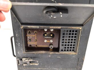 Tonschreiber b1 V ( Verstärker ) Ton.S. b1 ( V ) Wehrmacht. Hersteller jja  1944. Originallack, Funktion nicht geprüft, wiegt unverpackt etwa 32kg