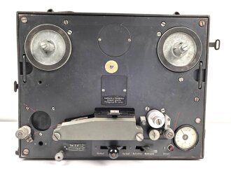 Tonschreiber B1 ( L ) Laufwerk , Ton.S. b1 ( L ) Wehrmacht. Hersteller jja  1944. Otiginallack, Funktion nicht geprüft