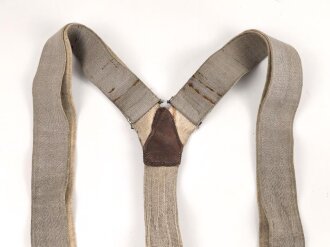 Hosenträger aus der Zeit des 2.Weltkrieg stark getragen