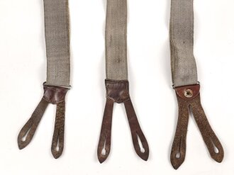Hosenträger aus der Zeit des 2.Weltkrieg stark getragen