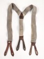 Hosenträger aus der Zeit des 2.Weltkrieg stark getragen