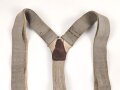 Hosenträger aus der Zeit des 2.Weltkrieg stark getragen