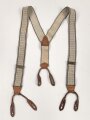 Hosenträger aus der Zeit des 2.Weltkrieg ,  getragen, der Stempel ist natürlich völliger Unsinn