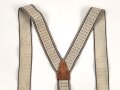 Hosenträger aus der Zeit des 2.Weltkrieg ,  getragen, der Stempel ist natürlich völliger Unsinn