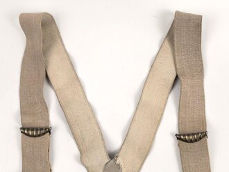 Hosenträger aus der Zeit des 2.Weltkrieg ,  getragen.
